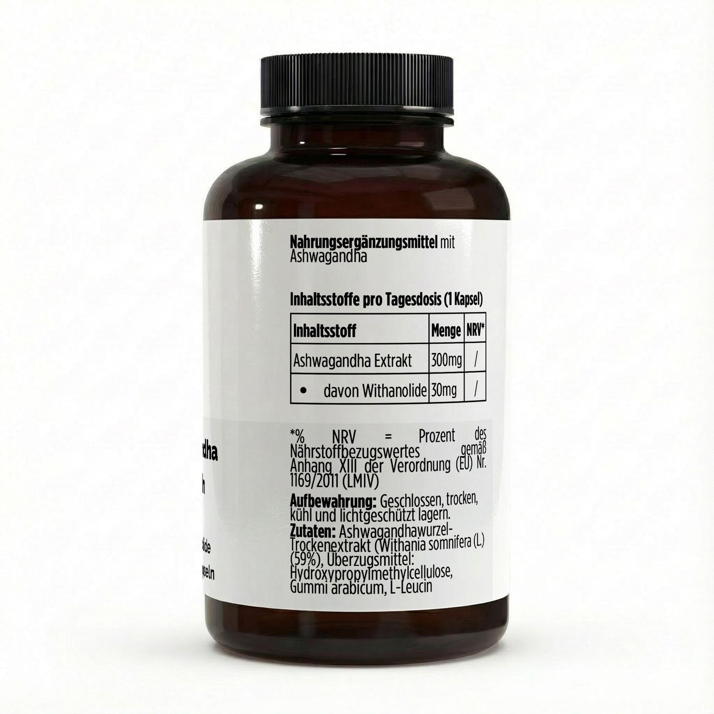 Ashwagandha Kapseln – 90 vegan | Standardisierter Extrakt für deinen bewussten Alltag