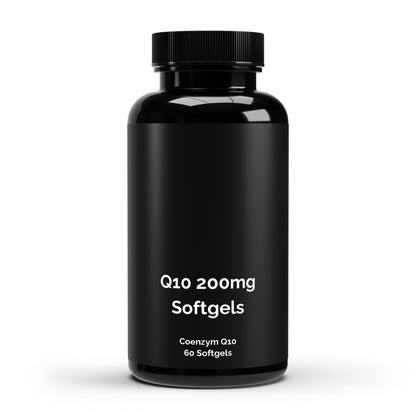Coenzym Q10 200 mg – 60 Softgels | Nahrungsergänzung für bewusste Erwachsene