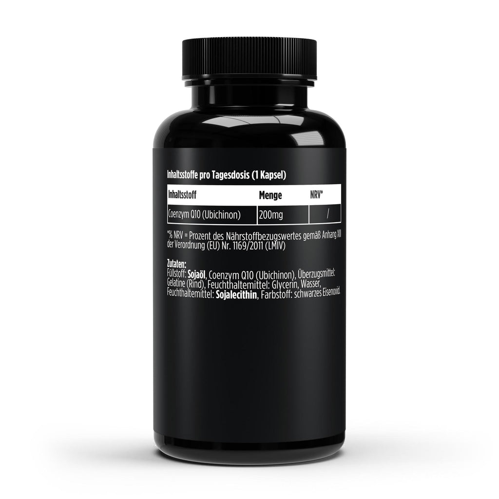 Coenzym Q10 200 mg – 60 Softgels | Nahrungsergänzung für bewusste Erwachsene