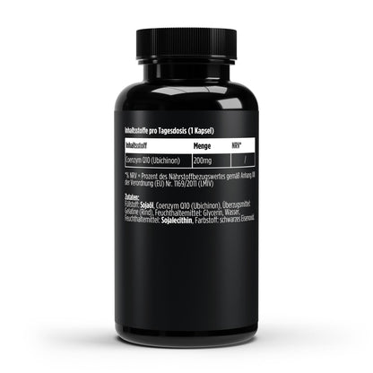 Coenzym Q10 200 mg – 60 Softgels | Nahrungsergänzung für bewusste Erwachsene