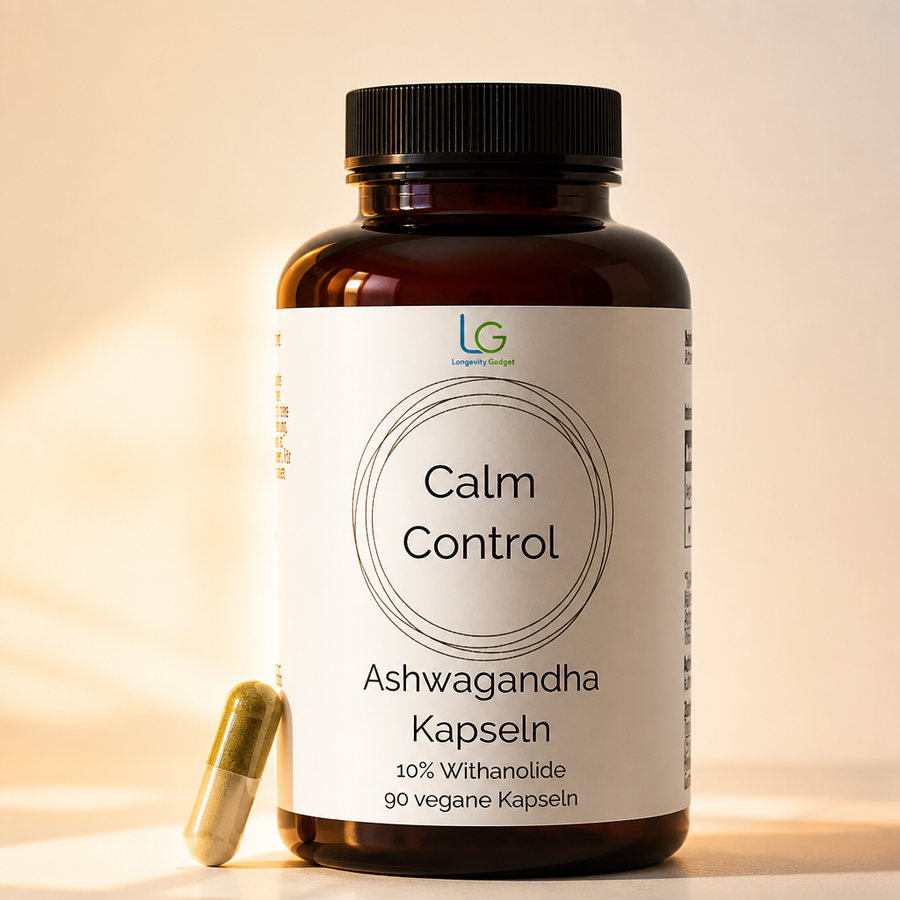 Calm Control: Ashwagandha Kapseln – 90 vegane Kapseln