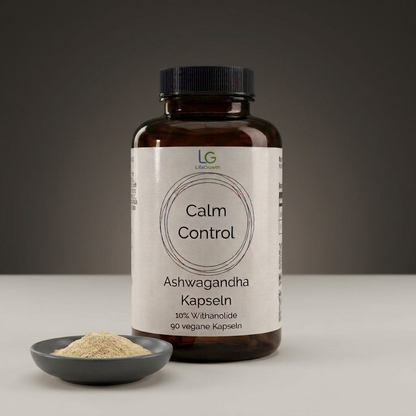Calm Control: Ashwagandha Kapseln – 90 vegane Kapseln