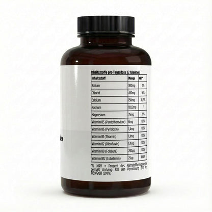 Hydration Reserve: Elektrolyt Komplex – 120 vegane Tabletten für Muskelfunktion und weniger Müdigkeit