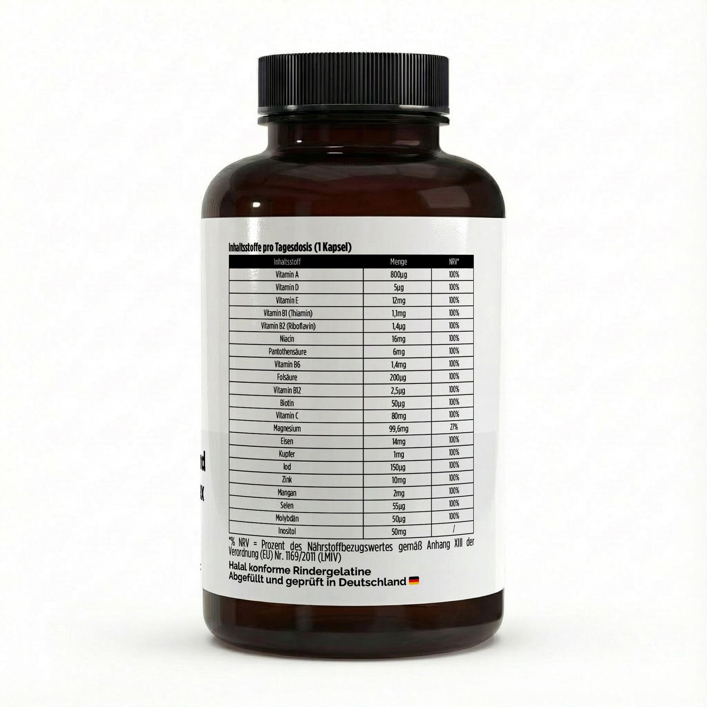 Multivitamin & Mineral Komplex – 120 Softgels | Basisversorgung mit Vitaminen und Mineralstoffen