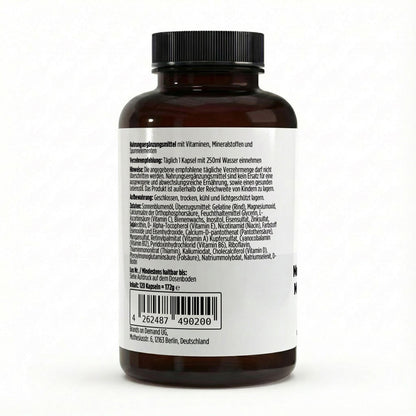 Multivitamin & Mineral Komplex – 120 Softgels | Basisversorgung mit Vitaminen und Mineralstoffen