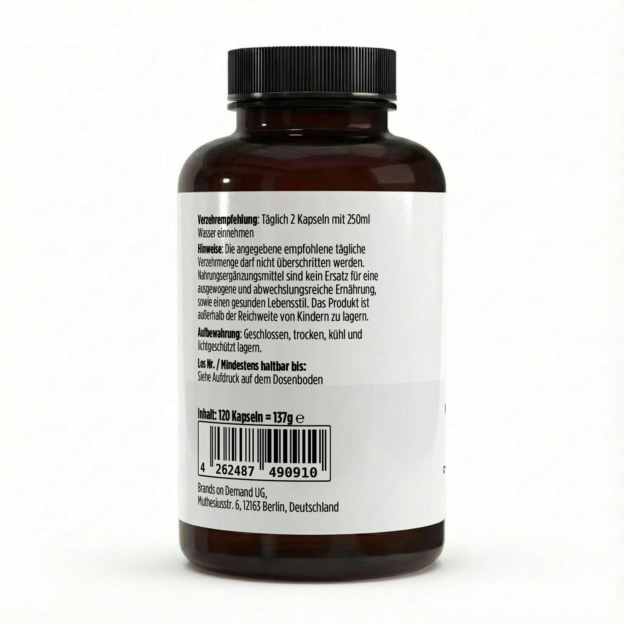 Omega 3 Max 35/25 – 120 Softgels | Fischölkonzentrat zur ergänzenden Versorgung mit Omega‑3
