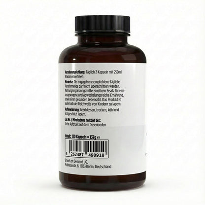 Omega 3 Max 35/25 – 120 Softgels | Fischölkonzentrat zur ergänzenden Versorgung mit Omega‑3